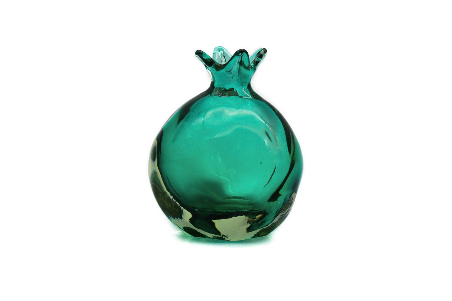 Medium turquoise ceramic pomegranate – Islamic symbolic home decor