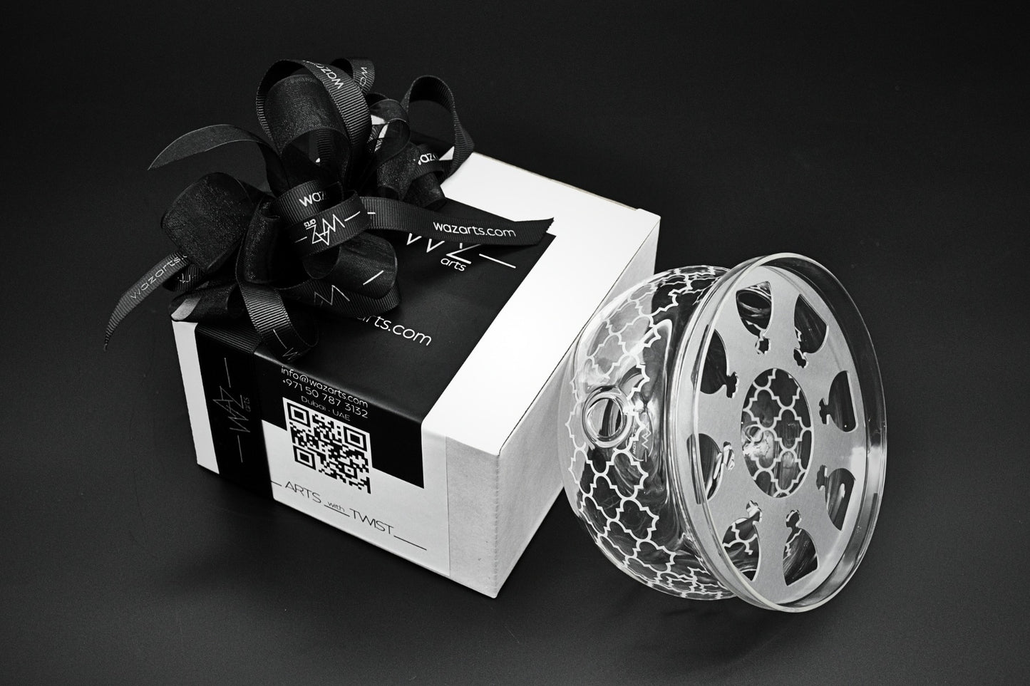A tea warmer displayed as a luxury gift idea in the UAE