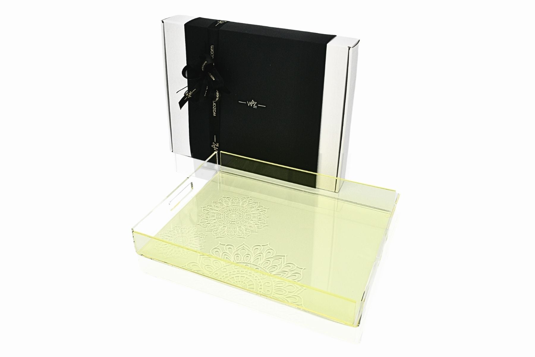 Yellow tray showcased as elegant gift idea in the UAE