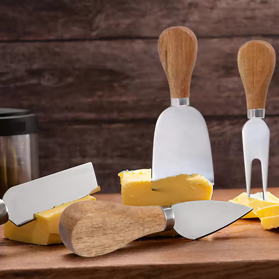 Solid Wood Cheese Cutters
