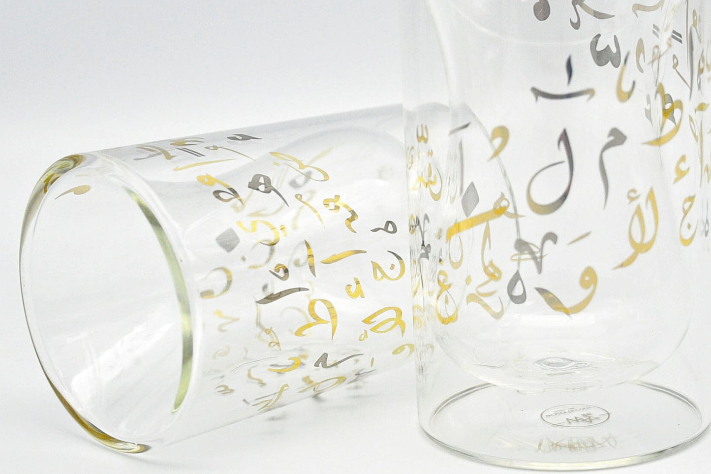 Gold & Silver Calligraphy Cups
