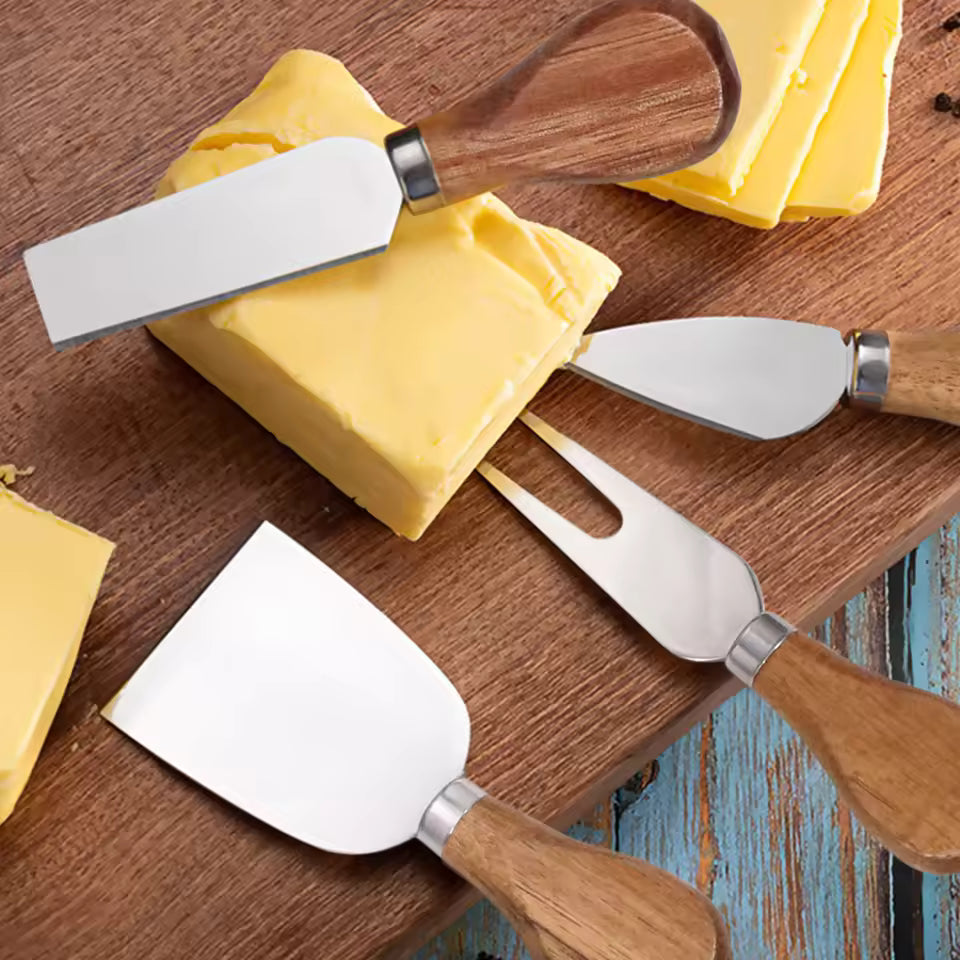 Solid Wood Cheese Cutters