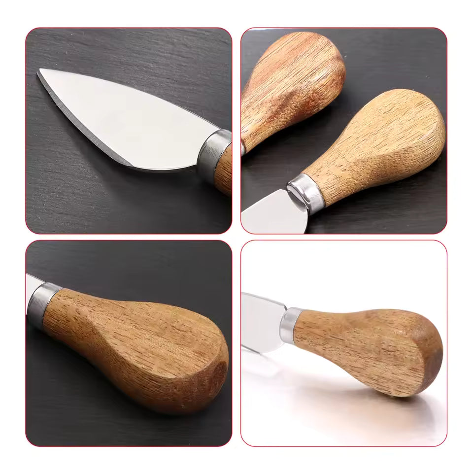 Solid Wood Cheese Cutters