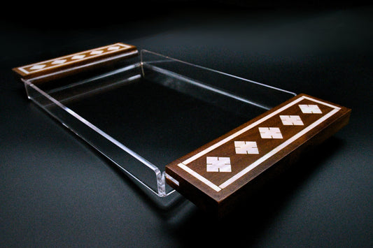 Geometric Pattern Tray