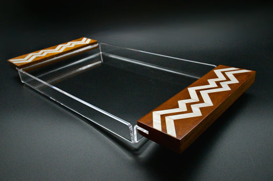 Zigzag Pattern Tray