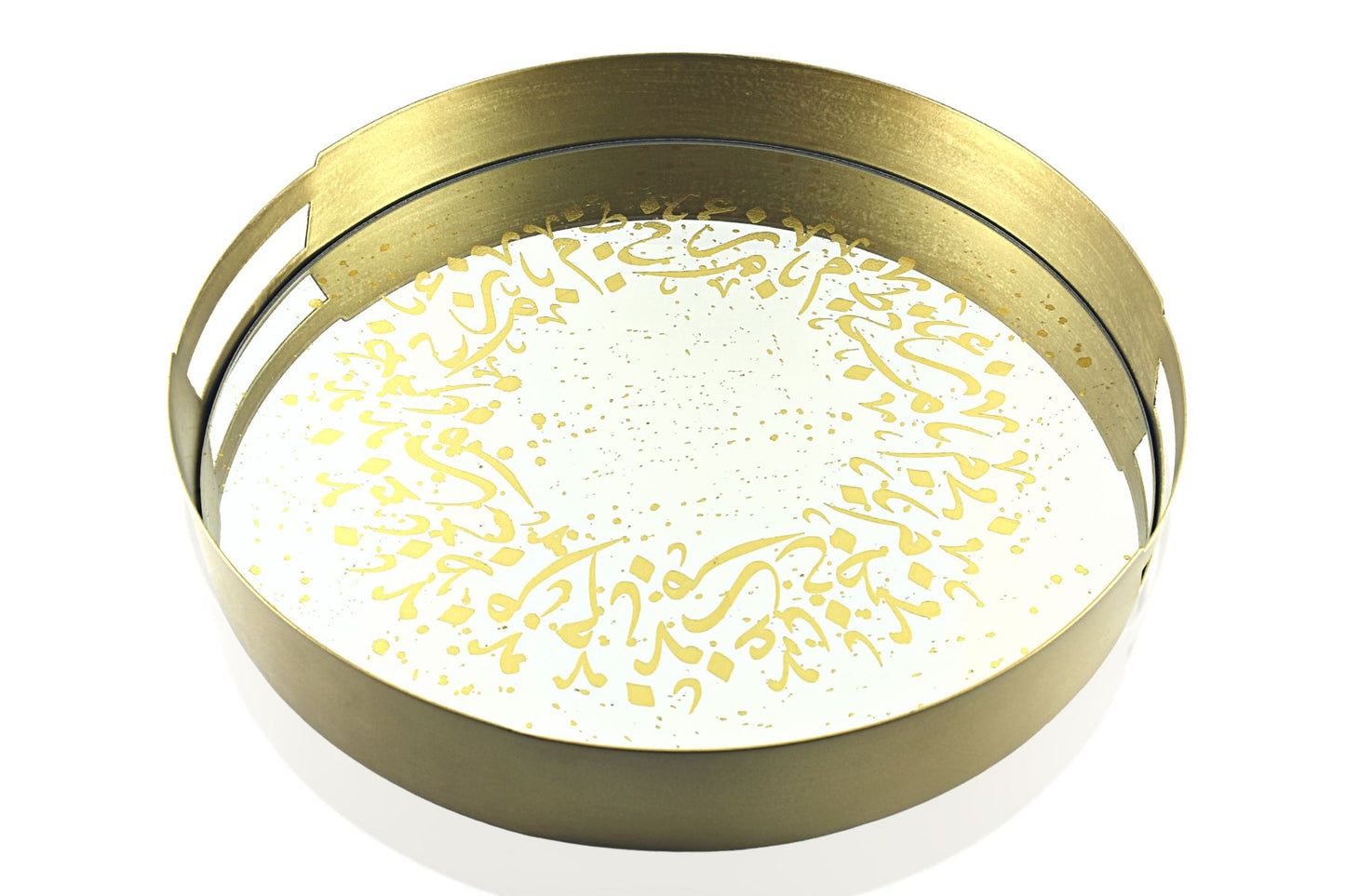 Brass & Mirror Tray