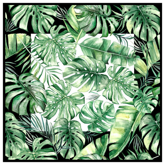 Greenish Silk Scarf